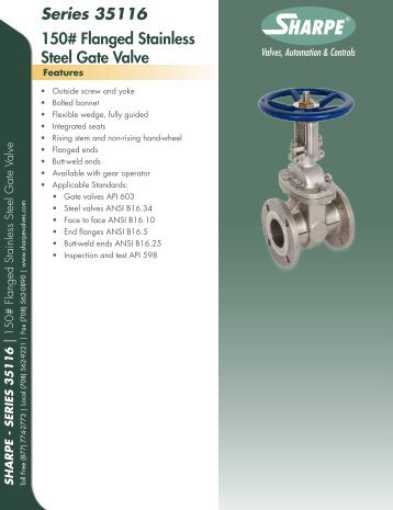 Series 35116 Flanged Gate Valve.pdf - Smith-Cooper International