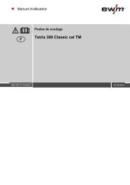 Structure et fonctionnement - EWM Hightec Welding GmbH