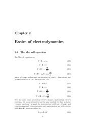 Basics of electrodynamics - FMI