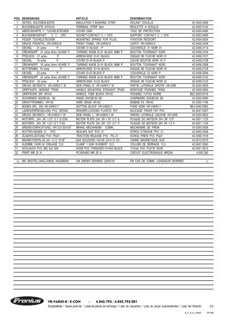 variostar 247 variostar 317, 317-2 operating instructions ... - dpiaca