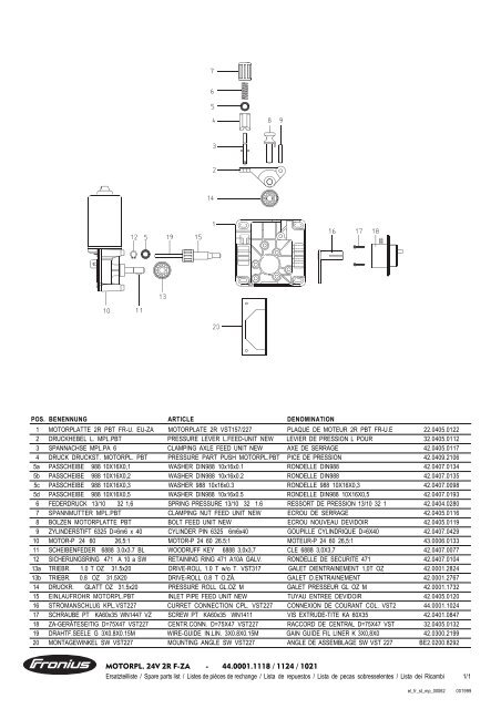 variostar 247 variostar 317, 317-2 operating instructions ... - dpiaca