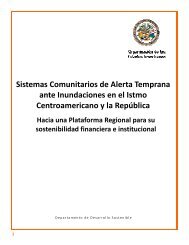 Sistemas Comunitarios de Alerta Temprana - Red Interamericana ...