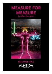Measure for Measure Resource Pack.qxp - Almeida Theatre