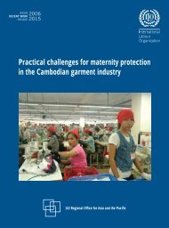 Practical challenges for maternity protection in the Cambodian ...