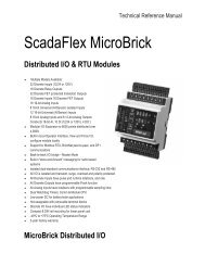 MicroBrick I/O - Industrial Control Links