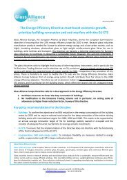 Position paper on the Energy Efficiency Directive - Glass Alliance ...