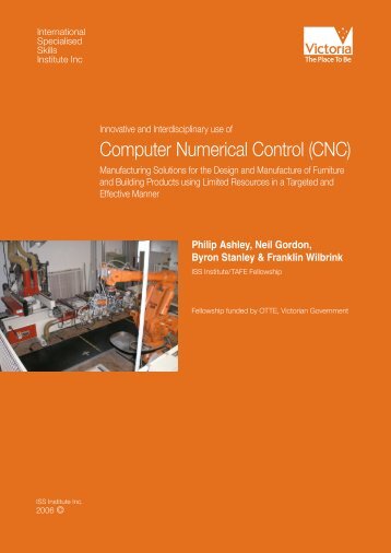 Computer Numerical Control - International Specialised Skills Institute