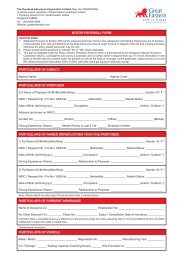 Proposal Form - Great Eastern Life