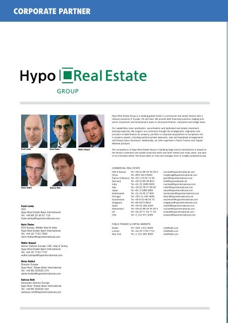 Central and Eastern Europe | Turkey | Russia - Global Real Estate ...