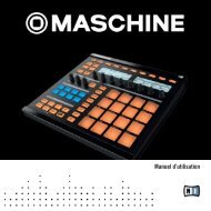 Maschine Manual French - Univers-sons.com