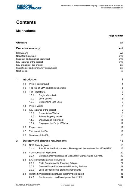 Remediation of former Radium Hill Company site Nelson ... - Land