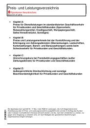 Preis- und Leistungsverzeichnis 01.07.2013 - Sparkasse Neunkirchen