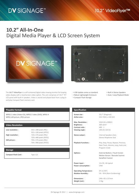 Brochure - DV Signage