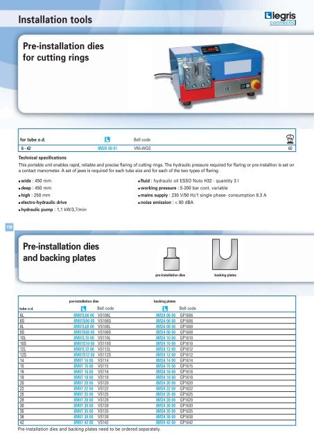 Hydraulic catalogue - Normapress