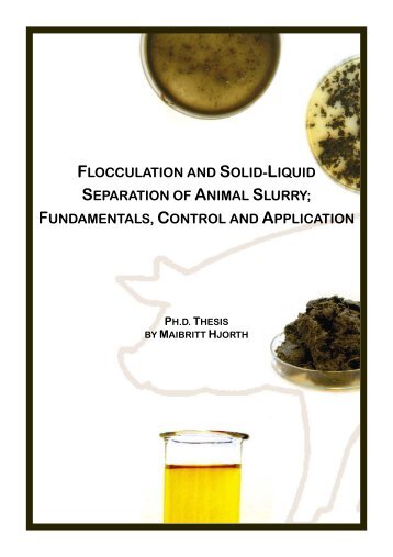 Flocculation and solid-liquid separation of animal slurry ... - inbiom.dk