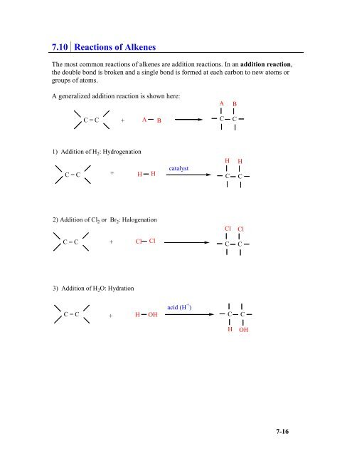 unit (7) organic compounds