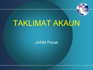 Taklimat Perakaunan & Kewangan 2012 (Akaun) - Jabatan ...