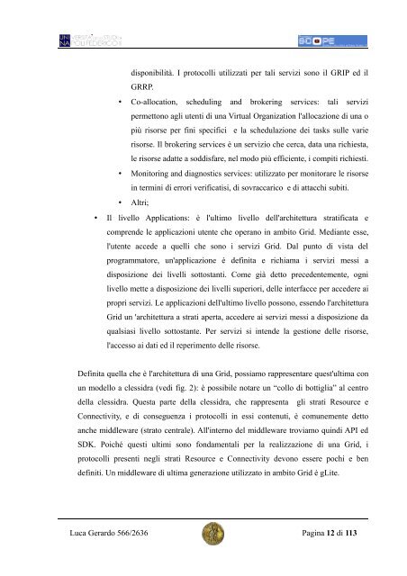 Università degli Studi di Napoli Federico II Facoltà di ... - Scope