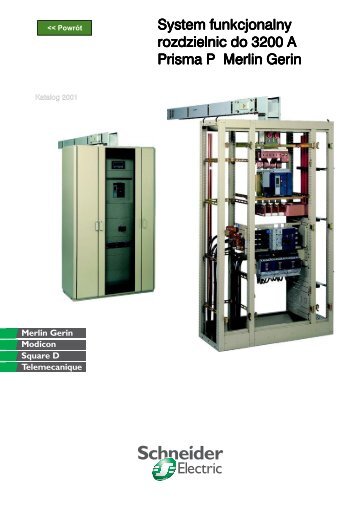 Rozdzielnice nn PRISMA P Schneider Electric