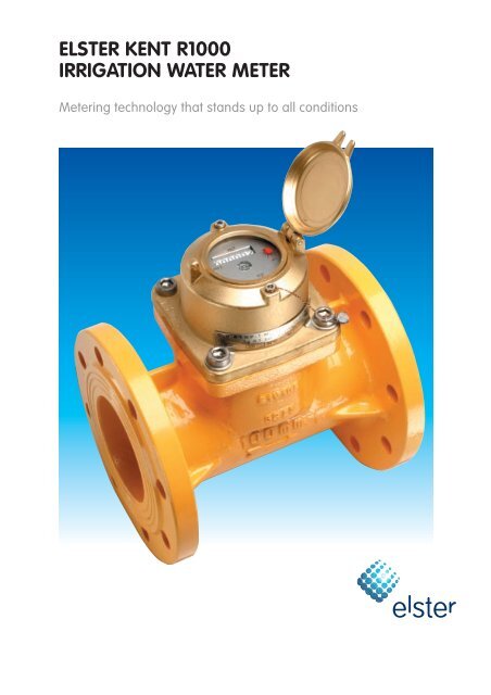 Elster Kent Bulk Irrigation Meter Brochure - Incledon