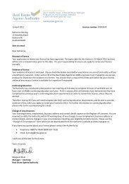 REAA Renewal Approval Letter - Harcourts