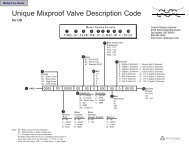 Mixproof Valves Description Code Pages - Csidesigns.com