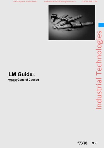 LM Guide THK - Industrial Technologies
