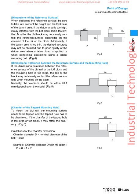 LM Guide THK - Industrial Technologies