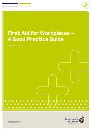 First aid for workplaces - a good practice guide - New Zealand Red ...