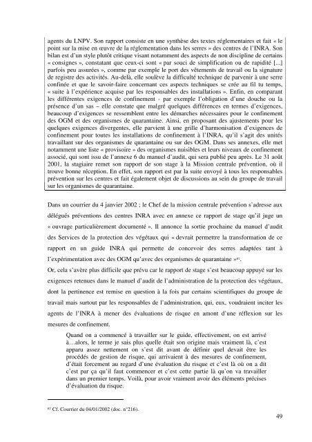 Rapport-Nieden - INRA Montpellier