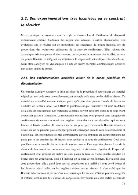 Rapport-Nieden - INRA Montpellier