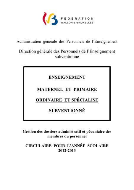 Document PDF - Gallilex - FÃ©dÃ©ration Wallonie-Bruxelles