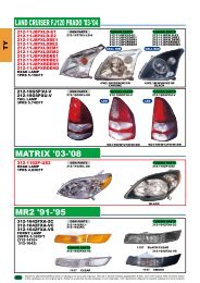 LAND CRUISER FJ120 PRADO '03-'04 MATRIX '03-'08 MR2 ... - Depo