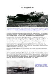 Le Piaggio P.32 Par Jean-Louis BLENEAU