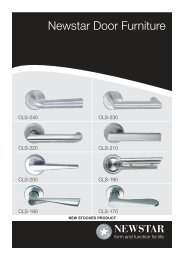 Newstar Door Furniture - Architectural Hardware Direct