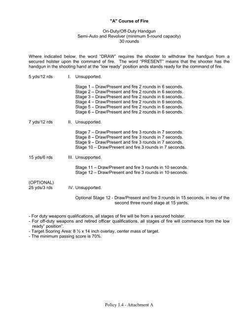 POLICY & PROCEDURE MANUAL - City of Champaign