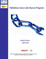 Palliative Care Link Nurse Program - CareSearch