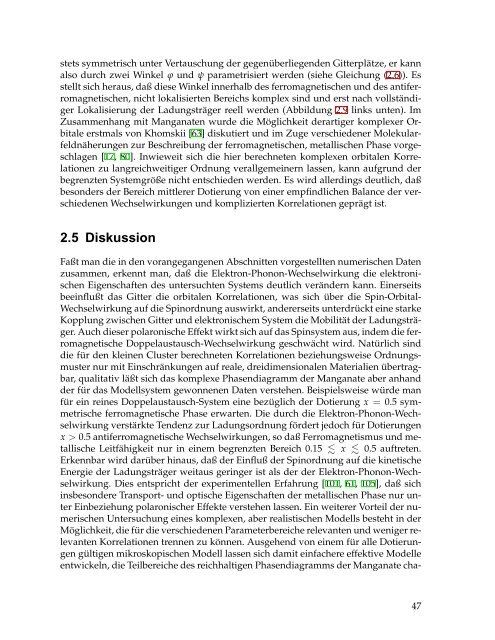 Theoretische Untersuchung magnetoresistiver Manganate