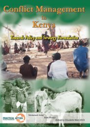 download Conflict Management in Kenya - Practical Action