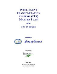 ITS Master Plan - Development Services - City of Oxnard