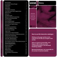 History Catalogue 2006.qxp - Blackwell Publishing