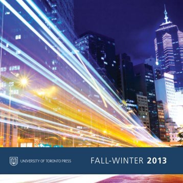 FALL-WINTER 2013 - University of Toronto Press Publishing