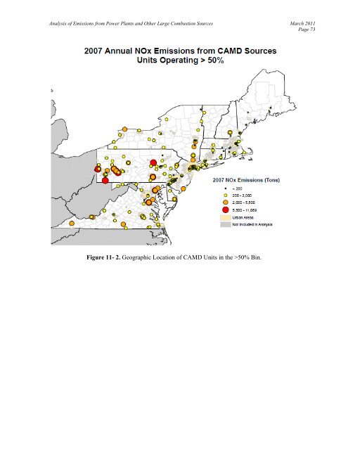 Analysis of 2007 Emissions from Power Plants and Other ... - MARAMA