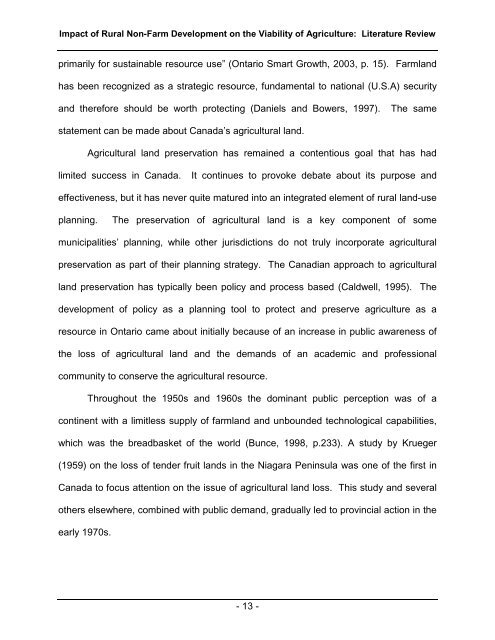 An Assessment of the Impact of Rural Non-Farm Development on ...