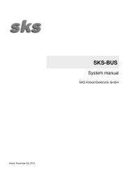 SKS-BUS - SKS Kinkel Elektronik GmbH