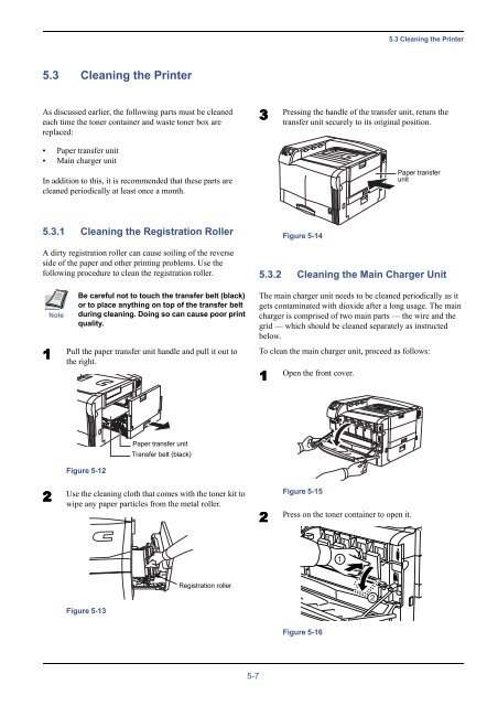 FS-C8026N Cleaning Manual - KYOCERA Document Solutions