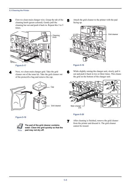 FS-C8026N Cleaning Manual - KYOCERA Document Solutions