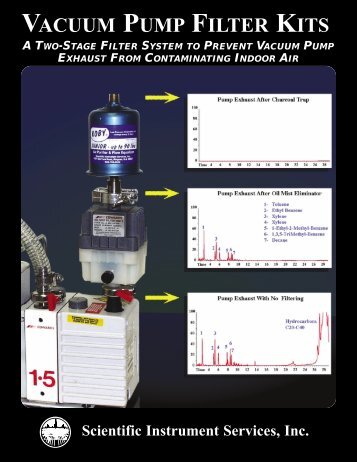 SIS Vacuum Pump Exhaust Filter Kits - Two-Stage - Flyer - Scientific ...
