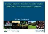 Developments in the detection of genetic variation (SNPs, CNVs and ...