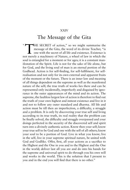 Essays on the Gita